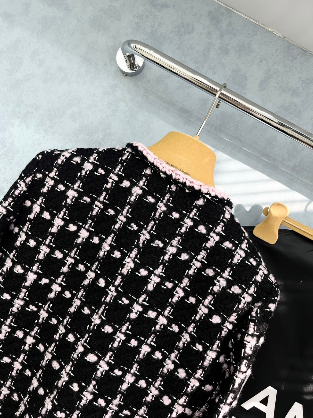 Chanel Black & White Stripe Jacket