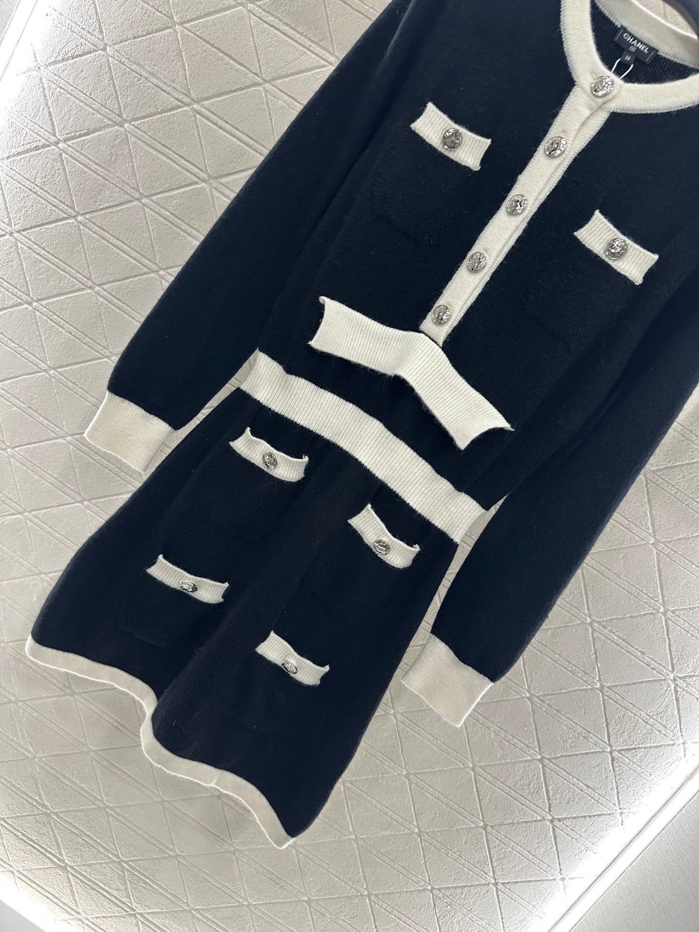 Black Chanel Top and shorts skirt