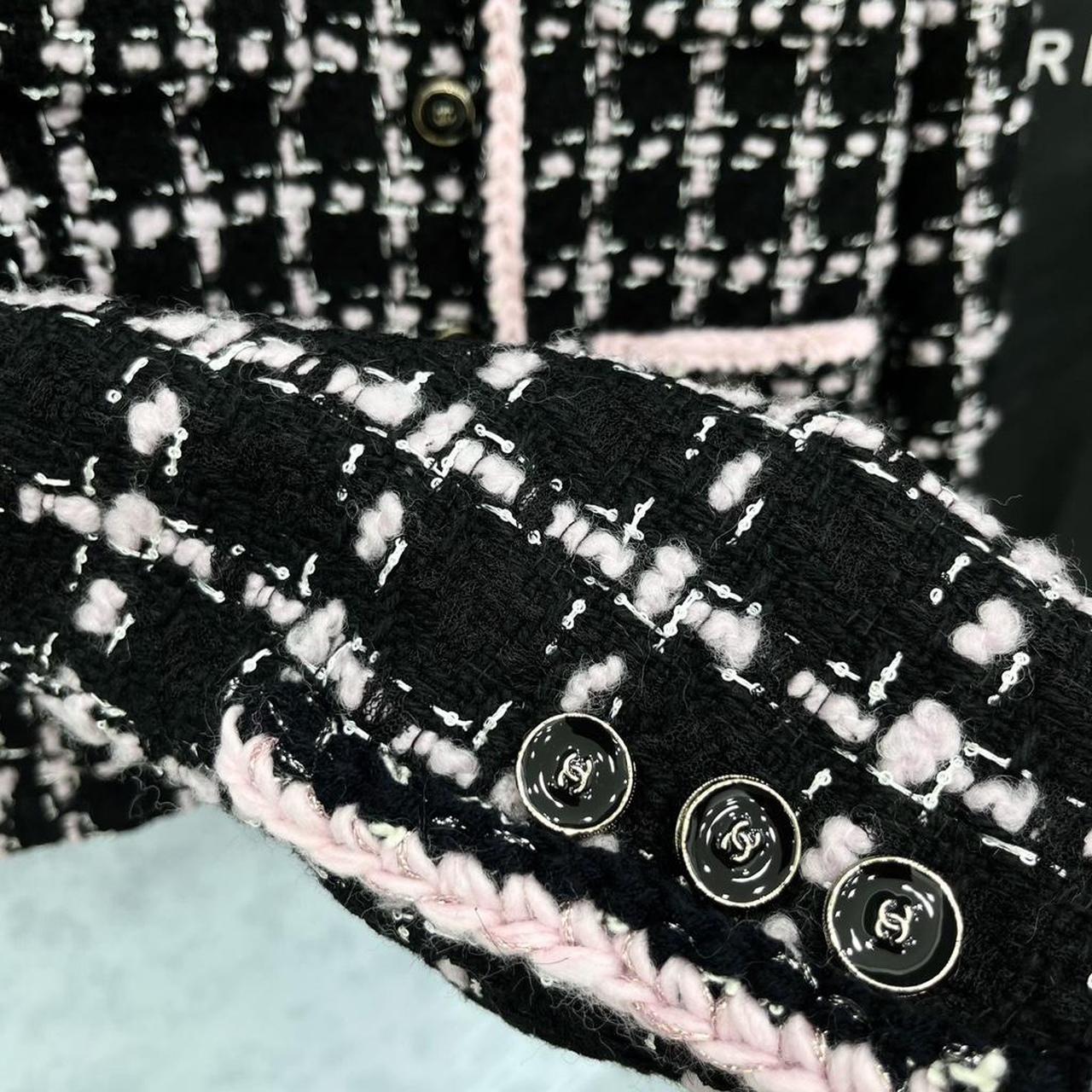 Chanel Women's black multi Coats