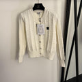 Chanel Women's white cream Cardigans