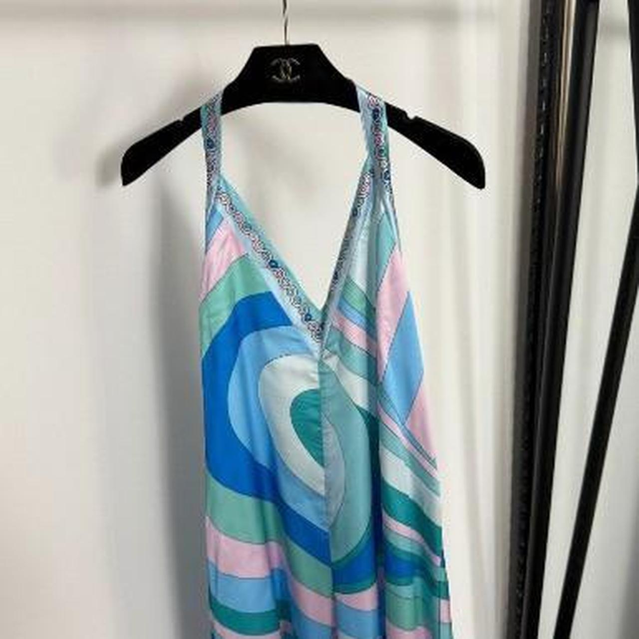 Emilio Pucci Women's blue multi Dresses