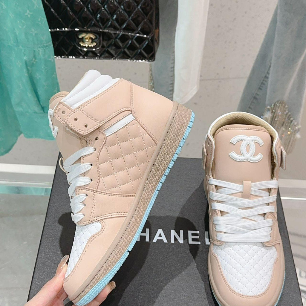 Chanel Women's white cream Trainers