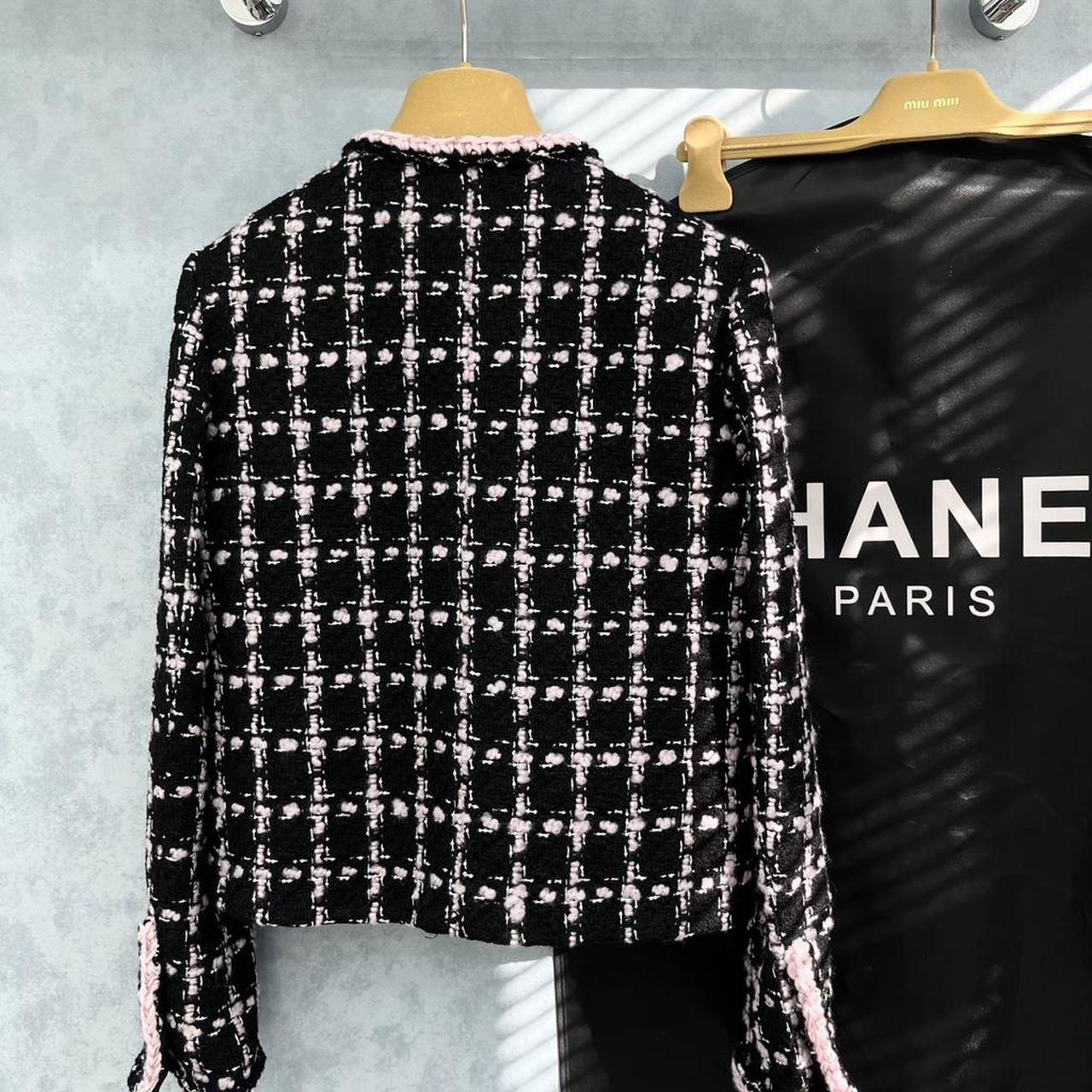 Chanel Women's black multi Coats