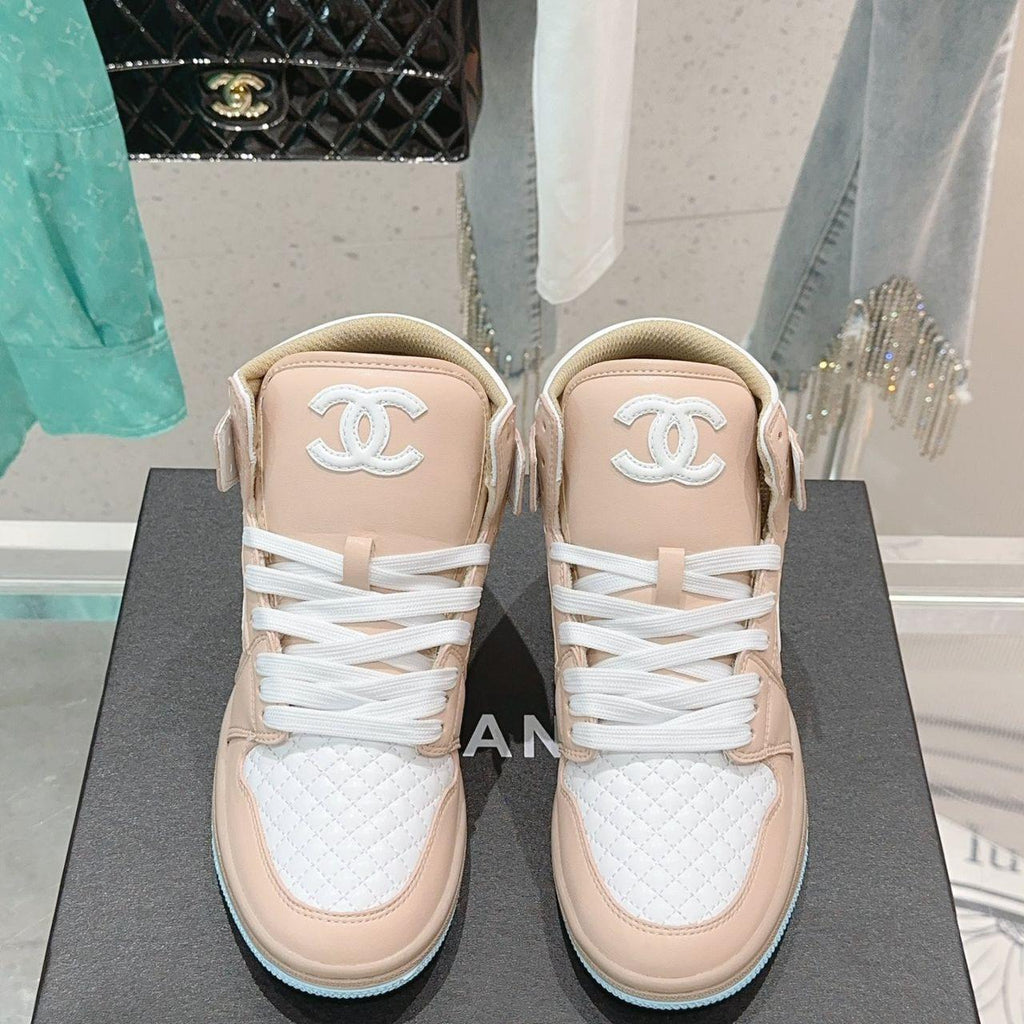 Chanel Women's white cream Trainers