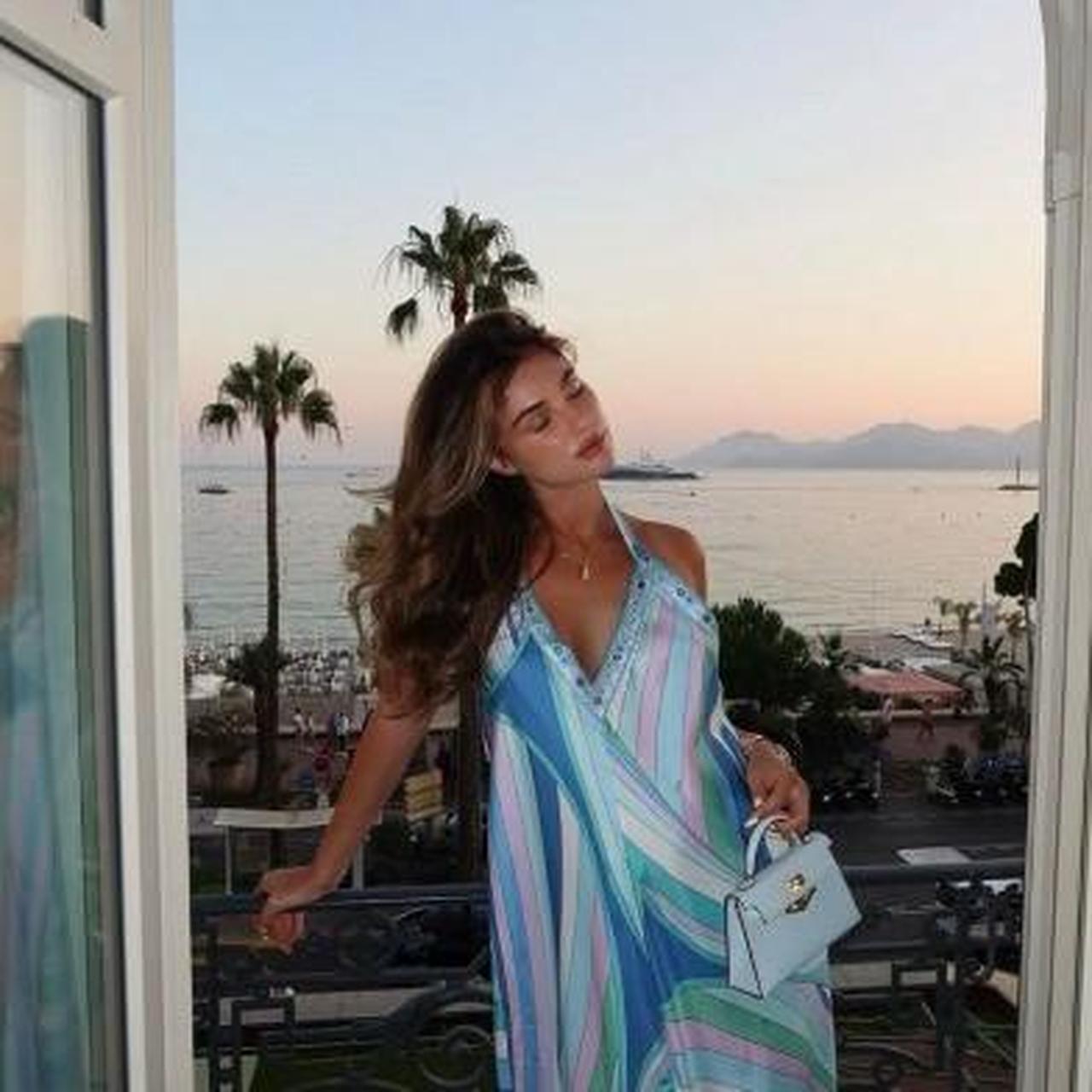 Emilio Pucci Women's blue multi Dresses