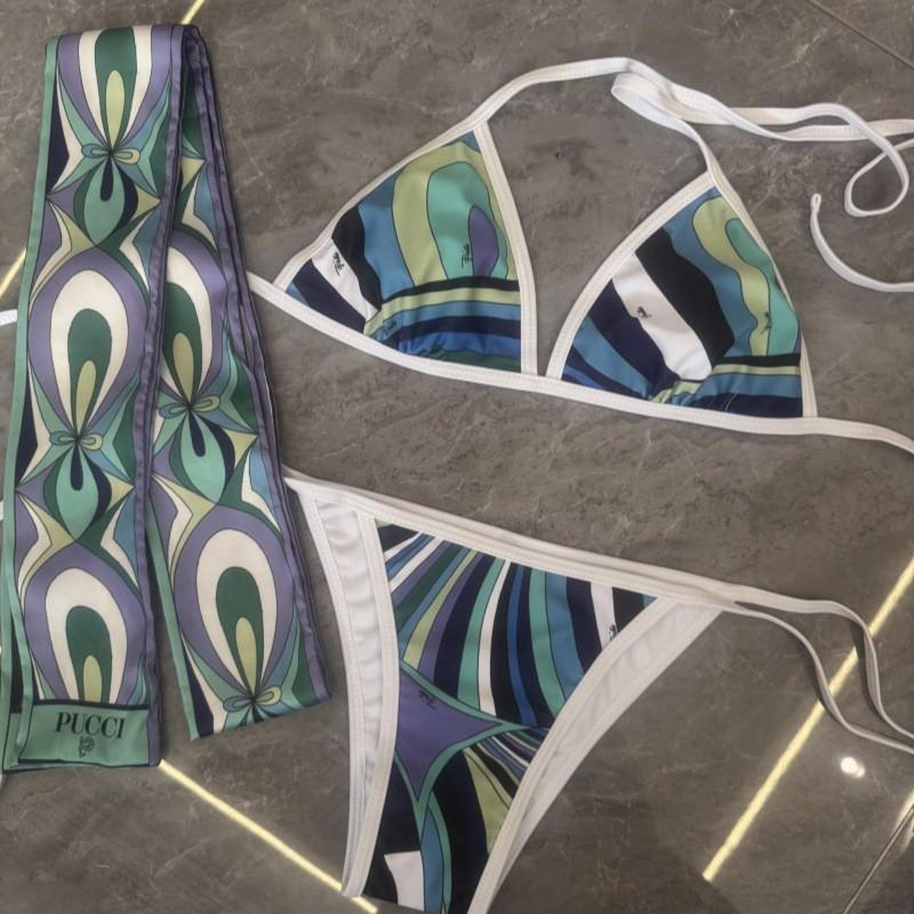 Emilio Pucci Women's multi blue Bikini and tankini sets