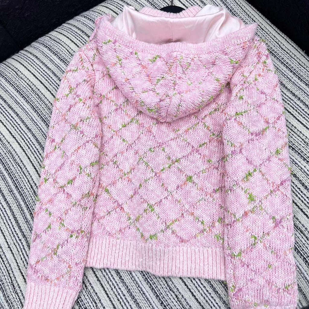 Chanel Women's pink multi Hoodies