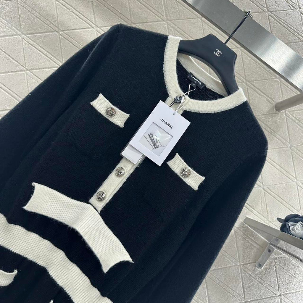 Chanel Women's black white Dresses