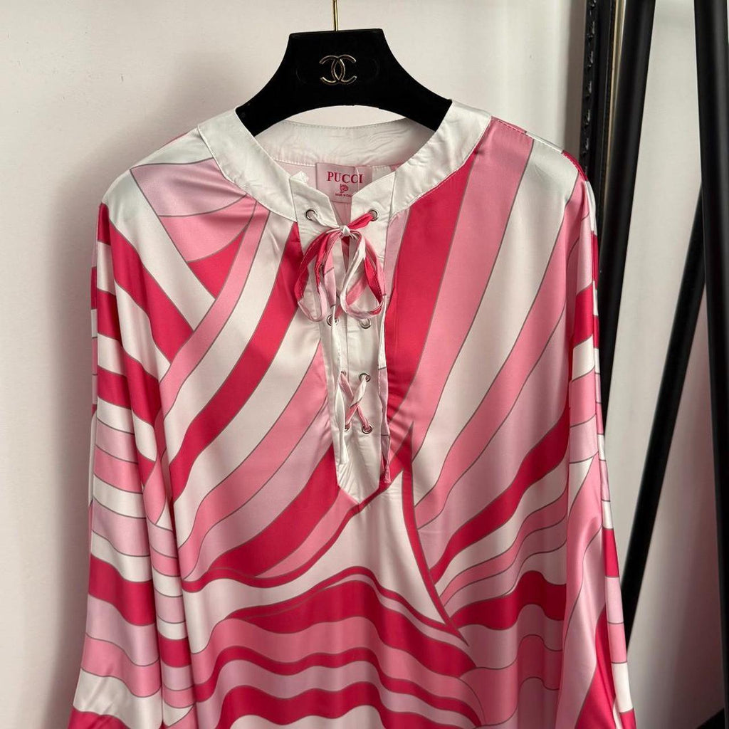 Emilio Pucci Women's pink multi Dresses