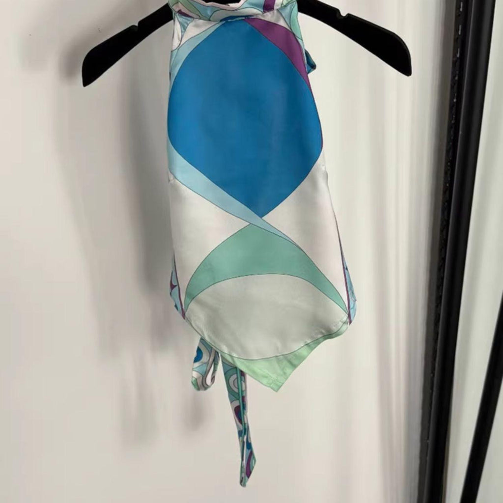 Emilio Pucci Women's multi blue Dresses