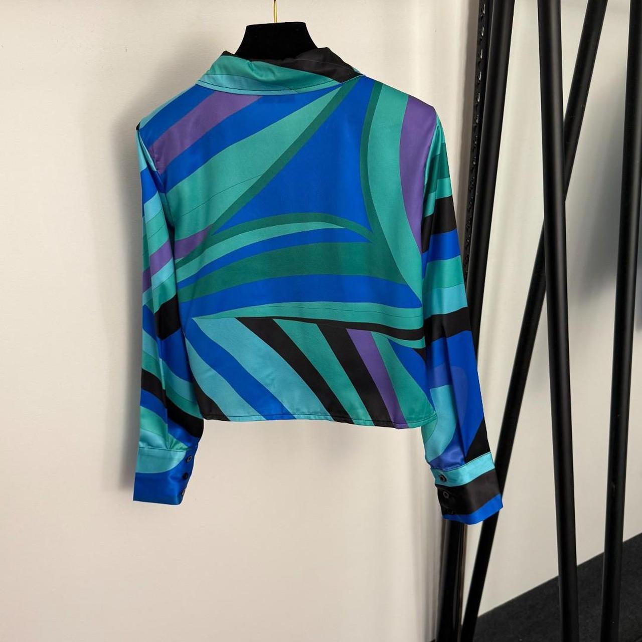 Emilio Pucci Women's blue multi Dresses