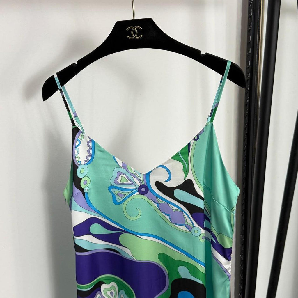 Emilio Pucci Women's multi blue Dresses