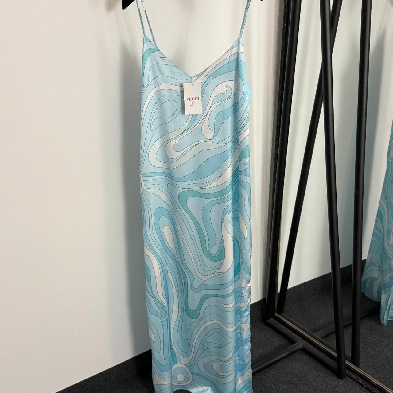 Emilio Pucci Women's blue multi Dresses