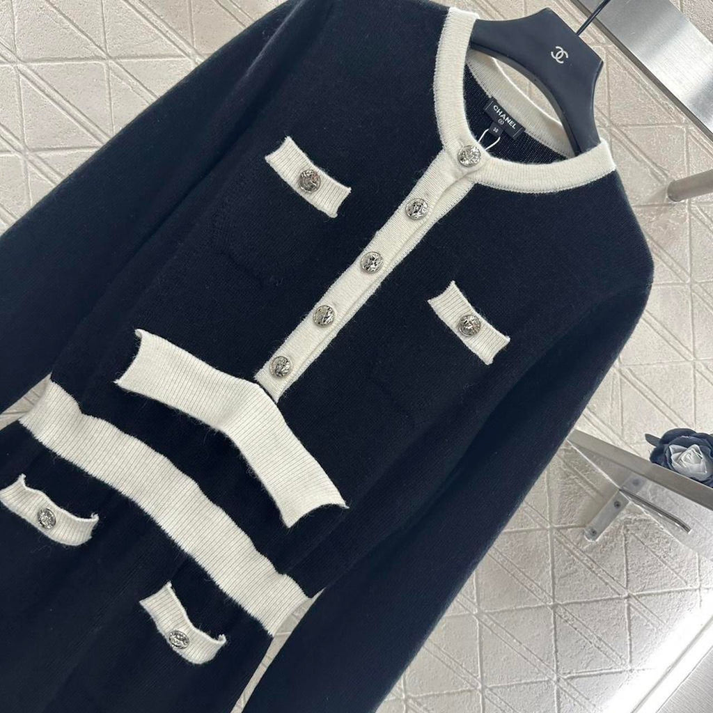 Chanel Women's black white Dresses