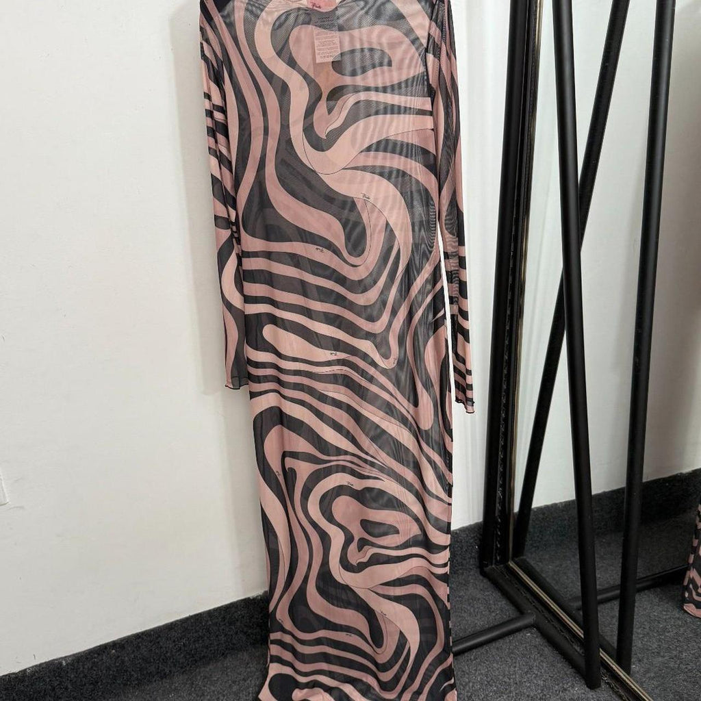 Emilio Pucci Women's pink brown Dresses