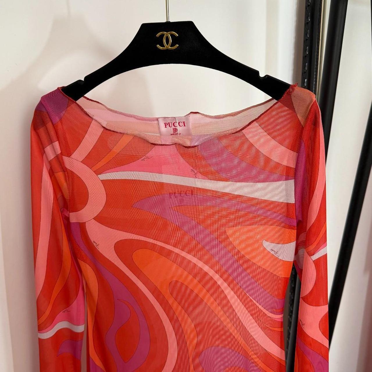 Emilio Pucci Women's multi orange Dresses