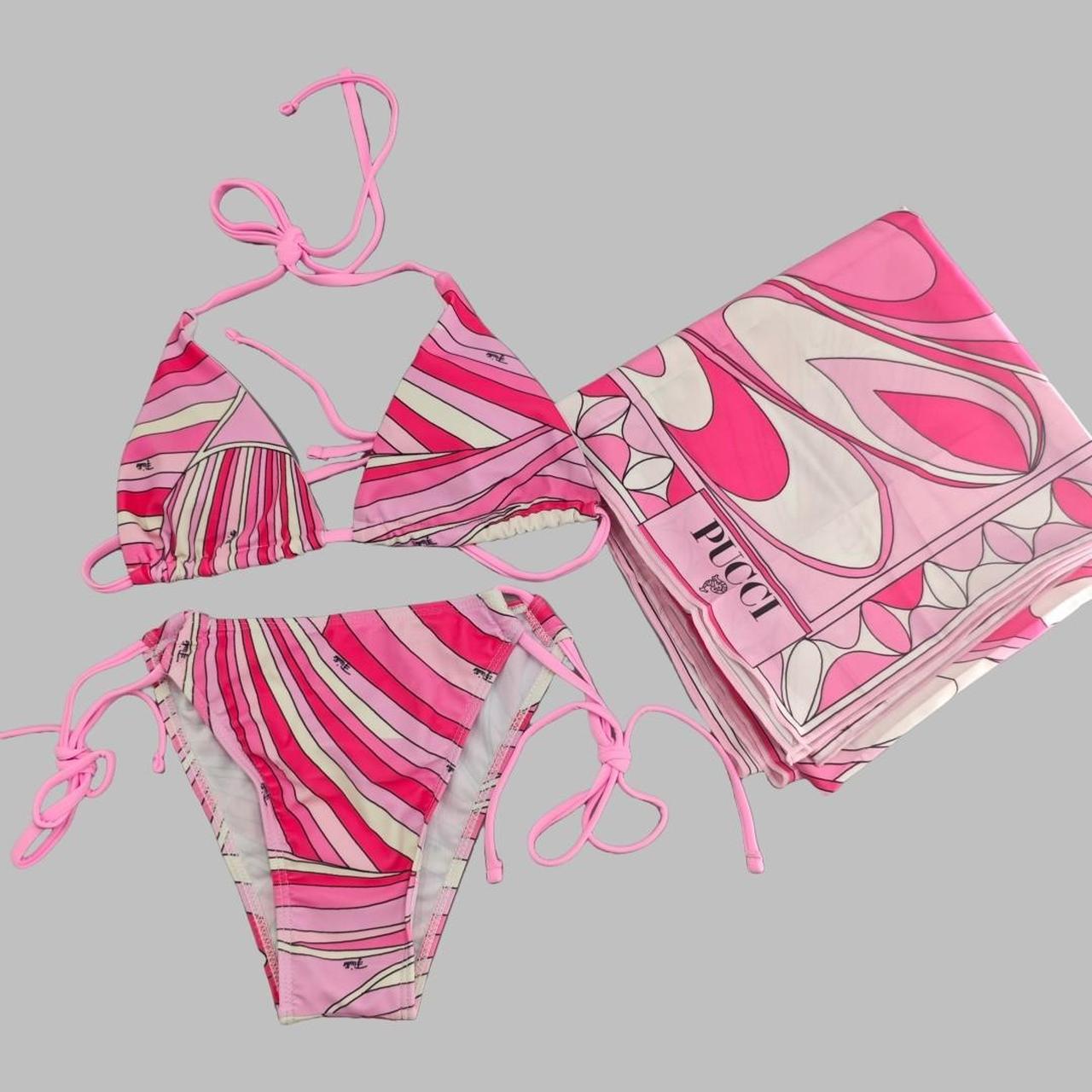 Emilio Pucci Women's pink multi Bikini and tankini sets
