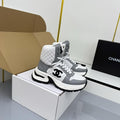 Chanel Women's grey white Trainers