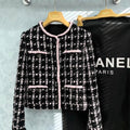 Chanel Women's black multi Coats