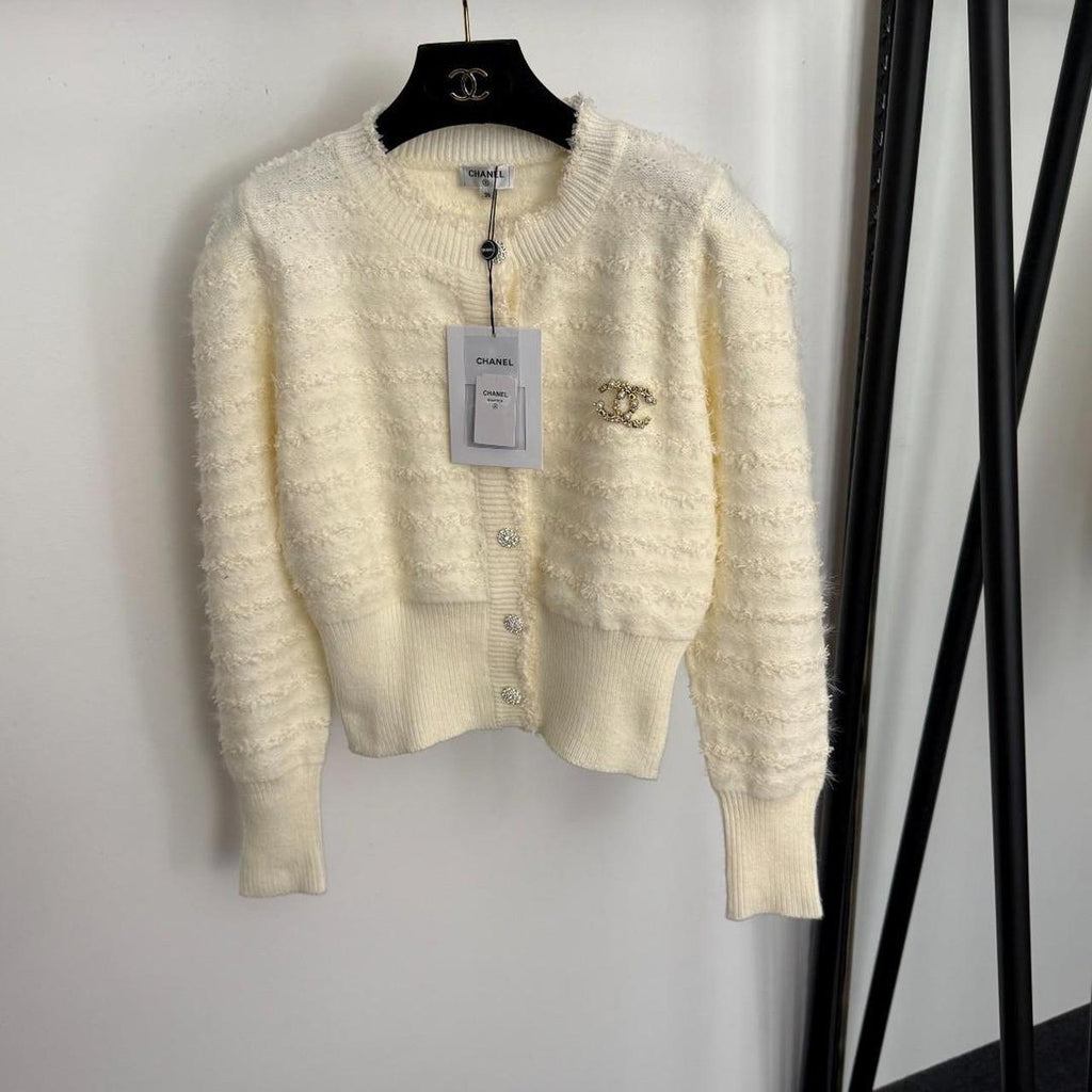 Chanel Women's cream white Cardigans