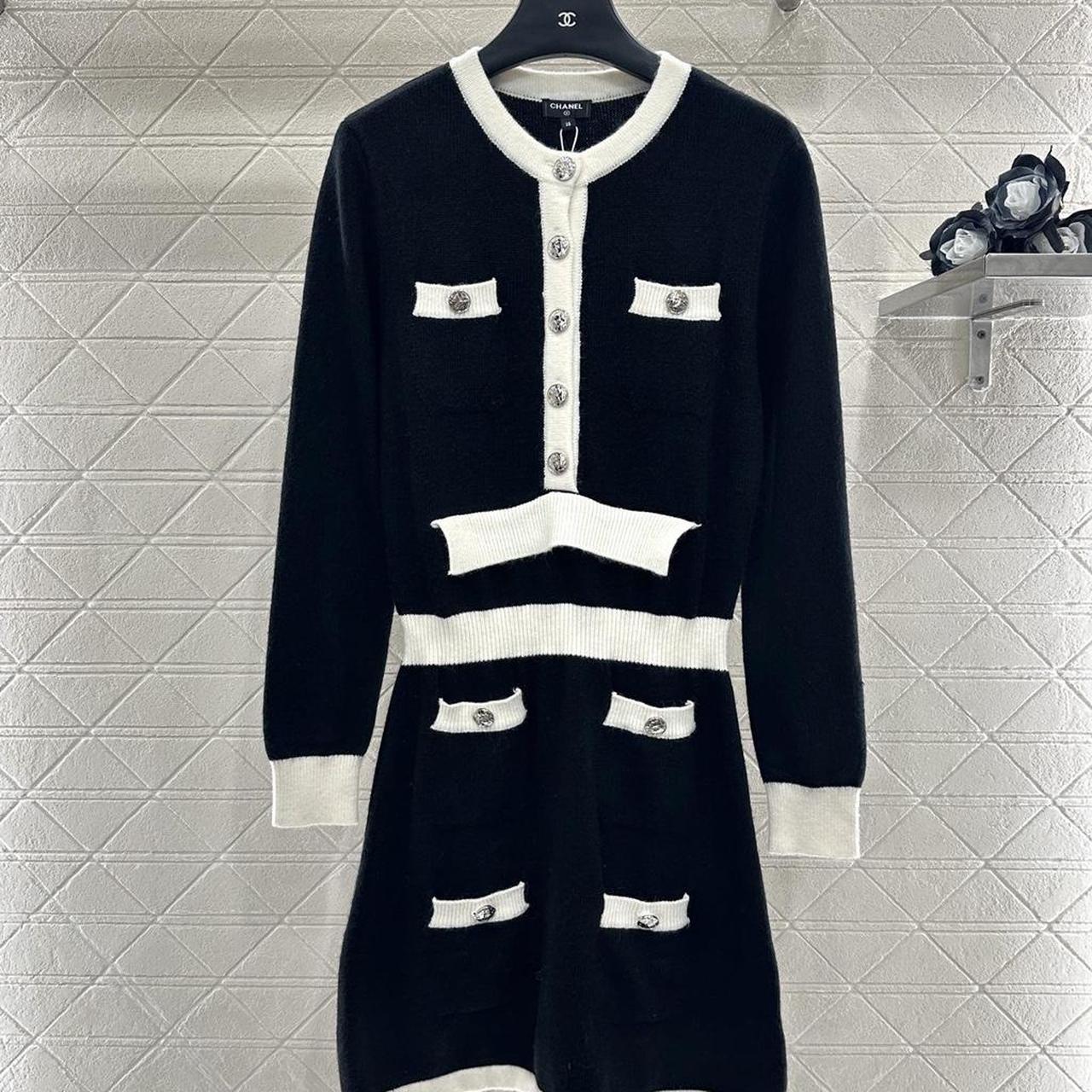 Chanel Women's black white Dresses