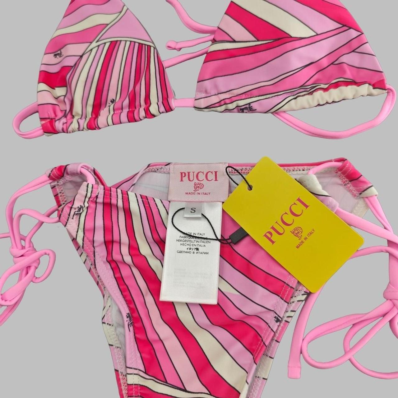 Emilio Pucci Women's pink multi Bikini and tankini sets