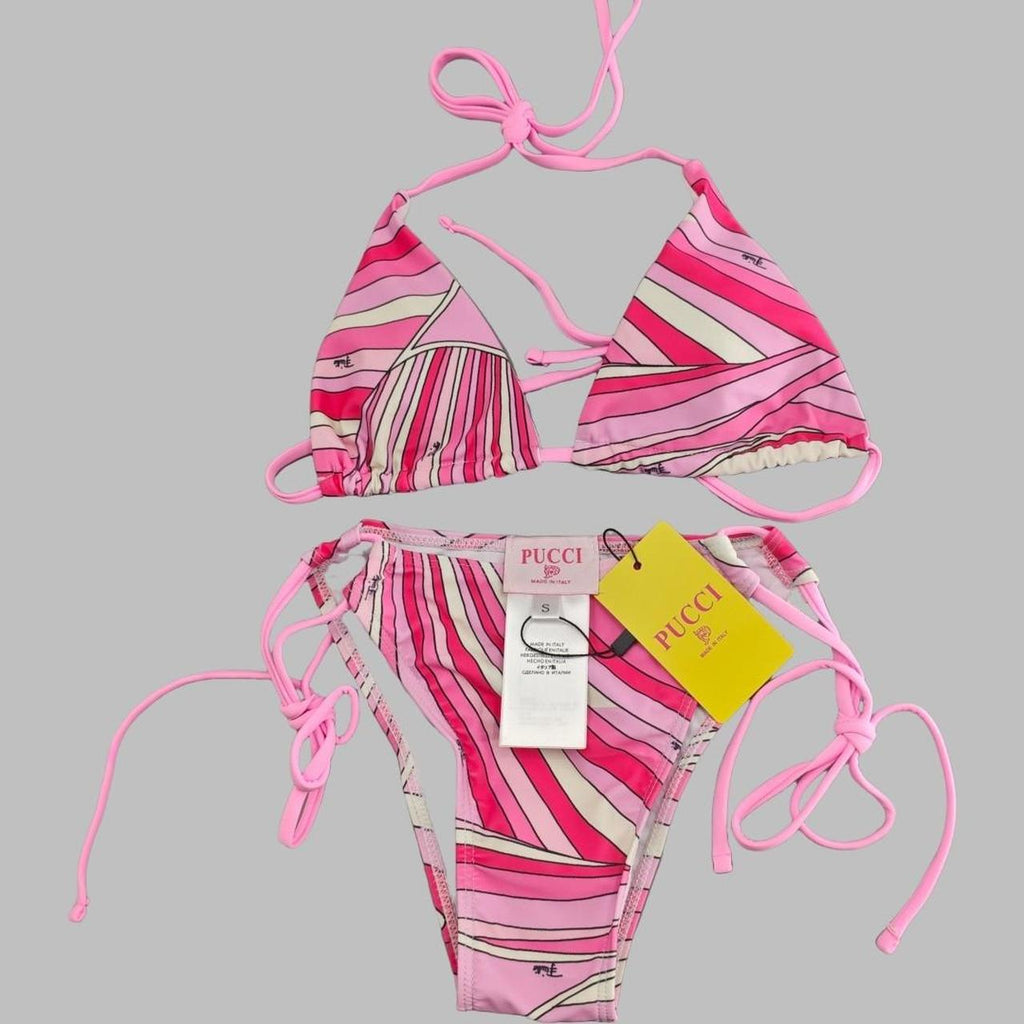 Emilio Pucci Women's pink multi Bikini and tankini sets