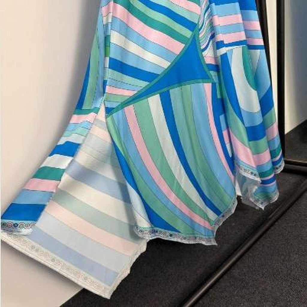 Emilio Pucci Women's blue multi Dresses