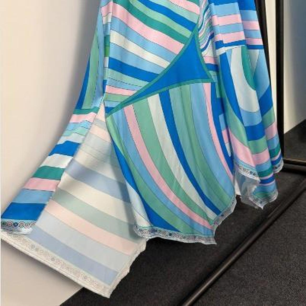 Emilio Pucci Women's blue multi Dresses