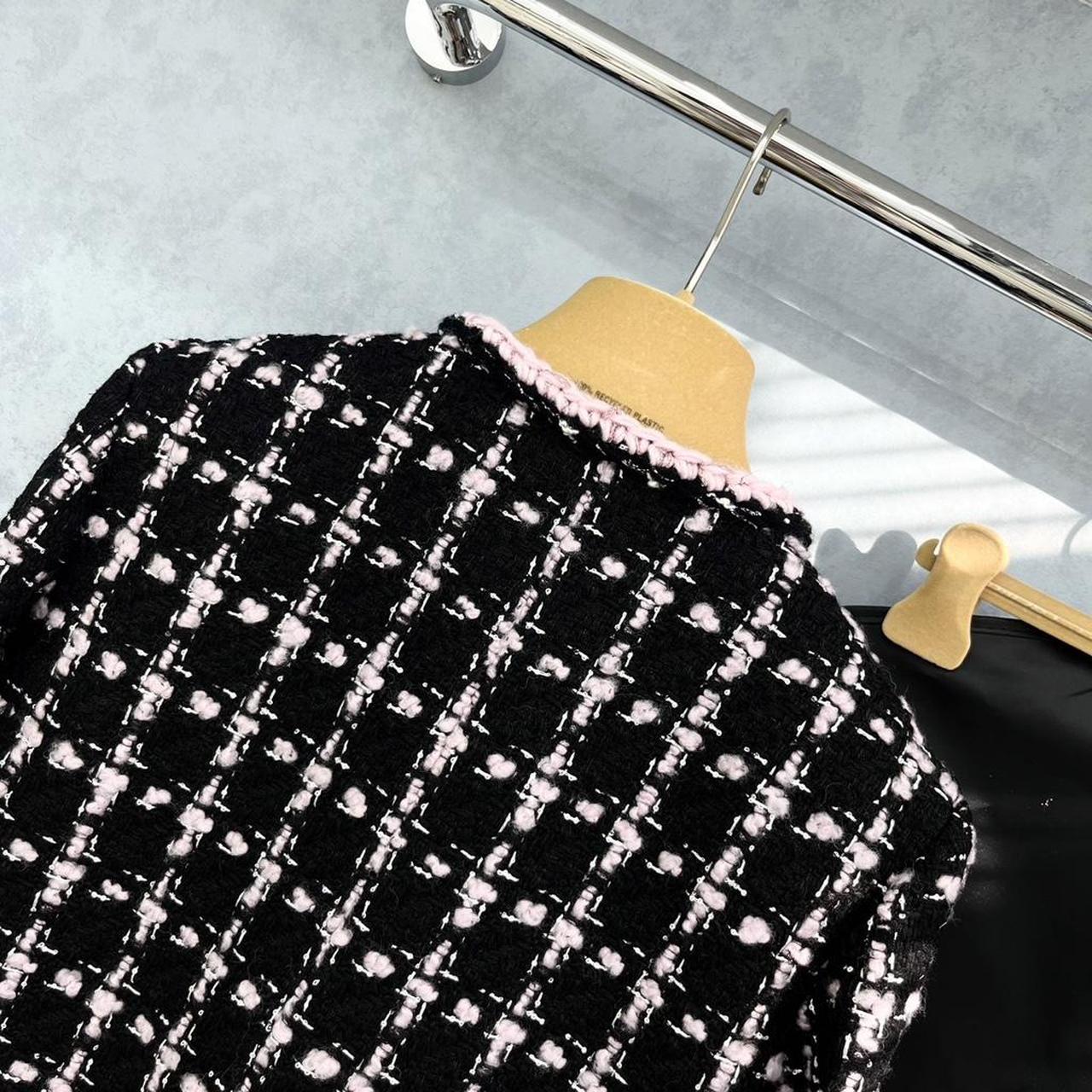 Chanel Women's black multi Coats