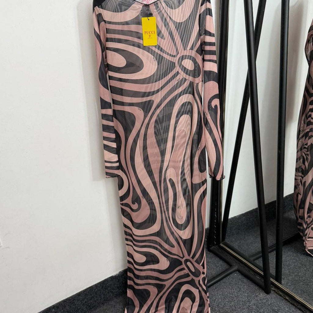 Emilio Pucci Women's pink brown Dresses