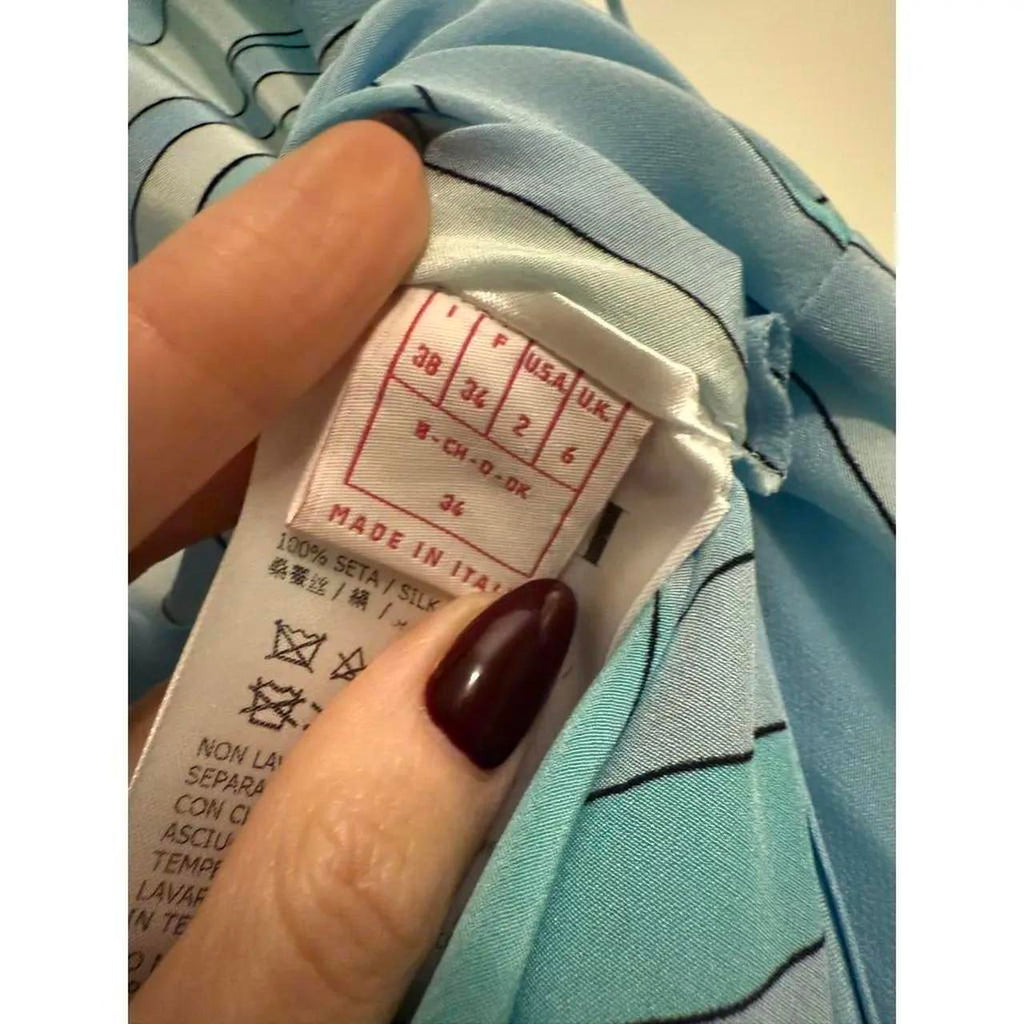 Emilio Pucci Women's blue multi Dresses