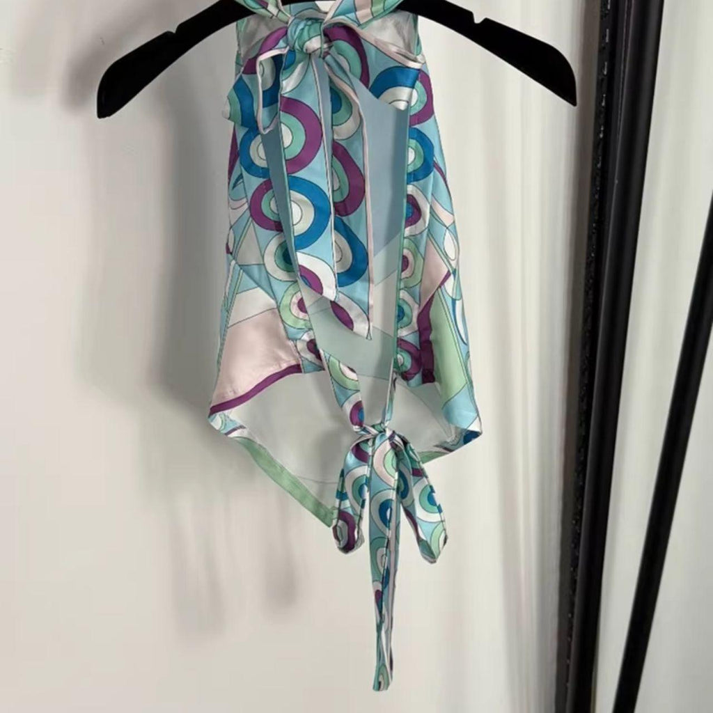 Emilio Pucci Women's multi blue Dresses