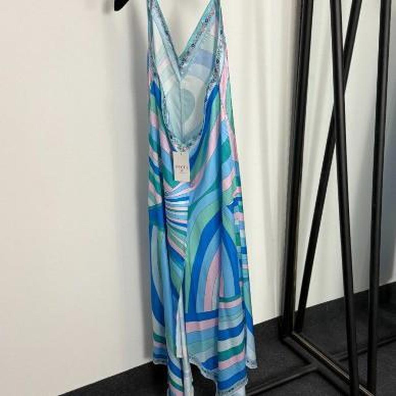 Emilio Pucci Women's blue multi Dresses