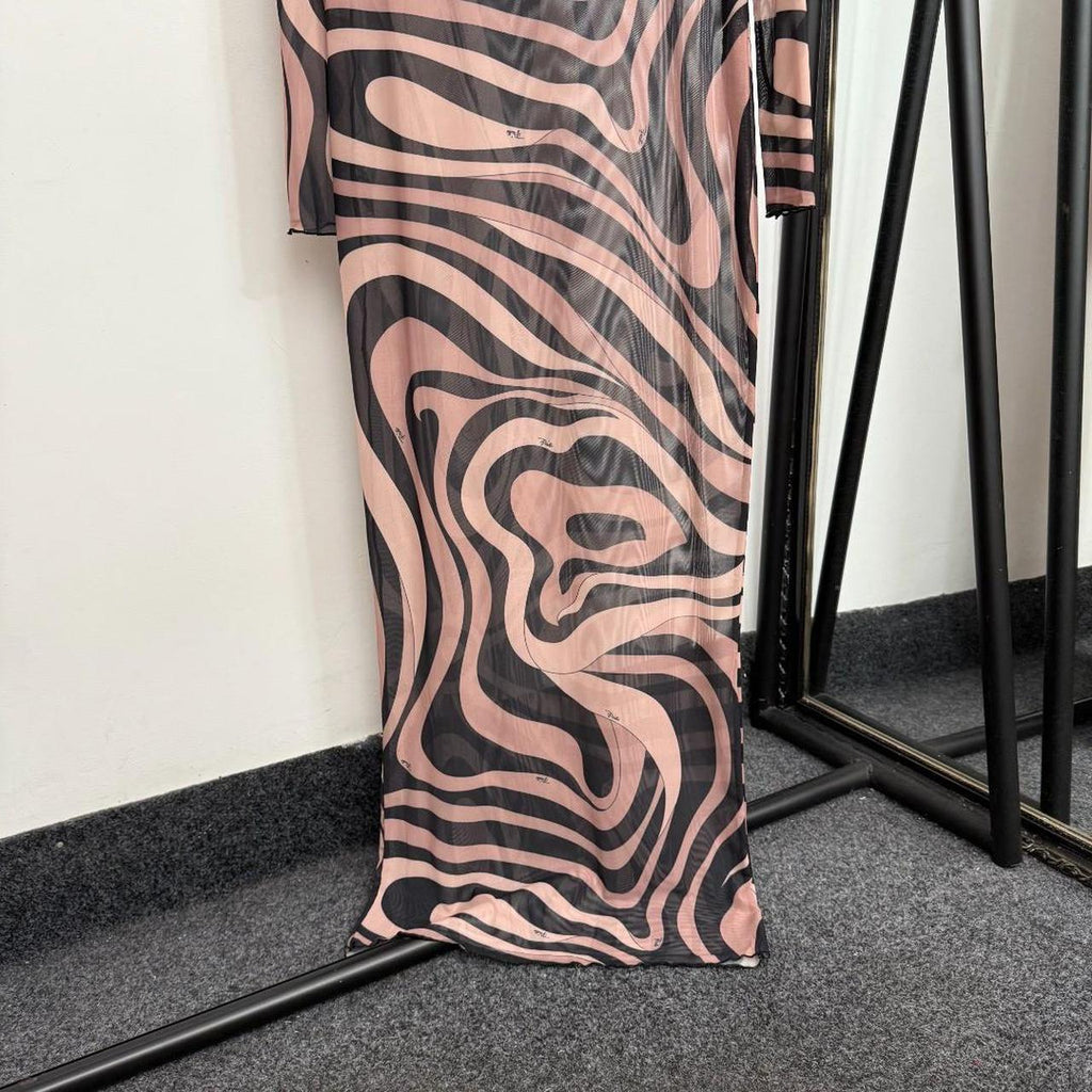 Emilio Pucci Women's pink brown Dresses