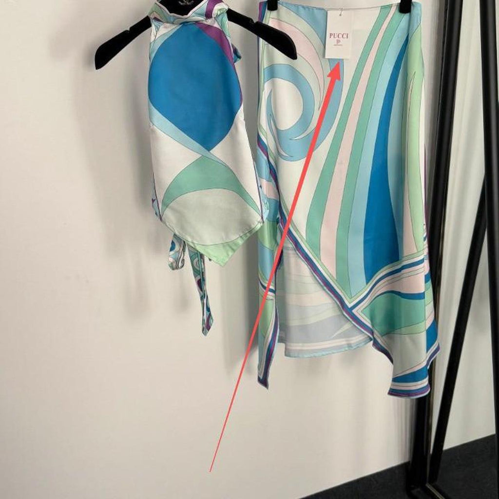 Emilio Pucci Women's multi blue Dresses