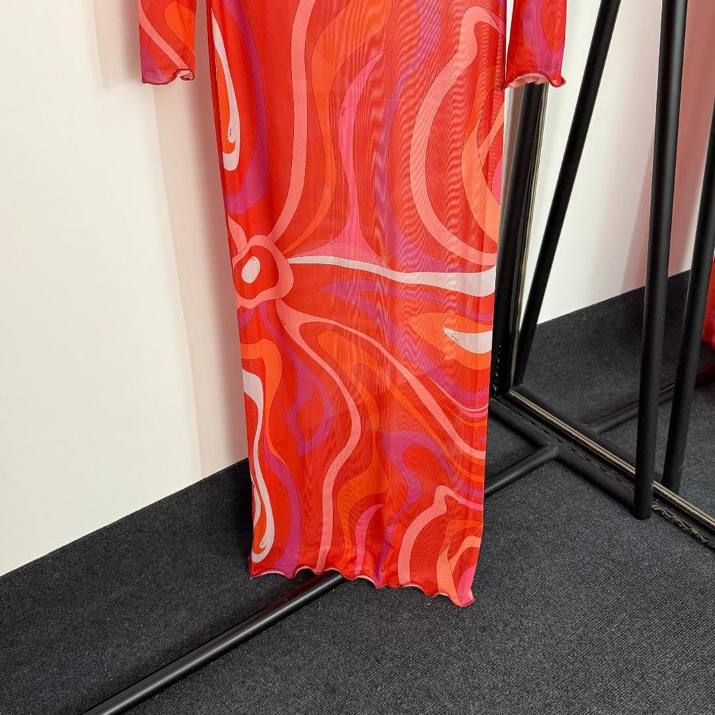 Emilio Pucci Women's multi orange Dresses