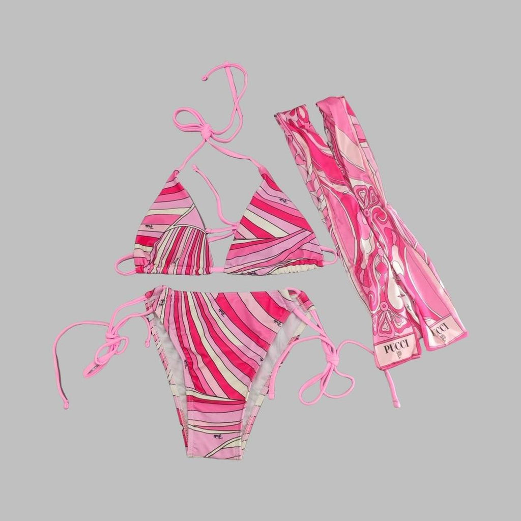 Emilio Pucci Women's pink multi Bikini and tankini sets