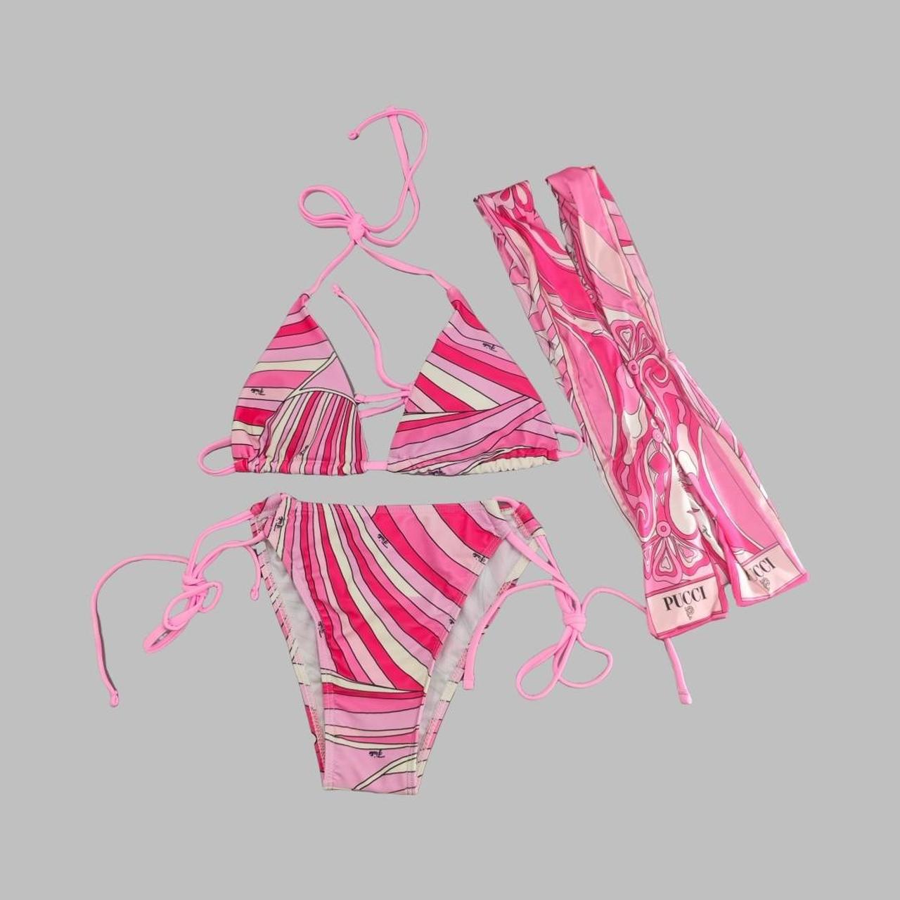 Emilio Pucci Women's pink multi Bikini and tankini sets