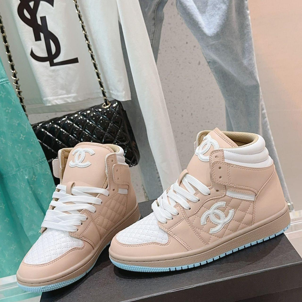 Chanel Women's white cream Trainers