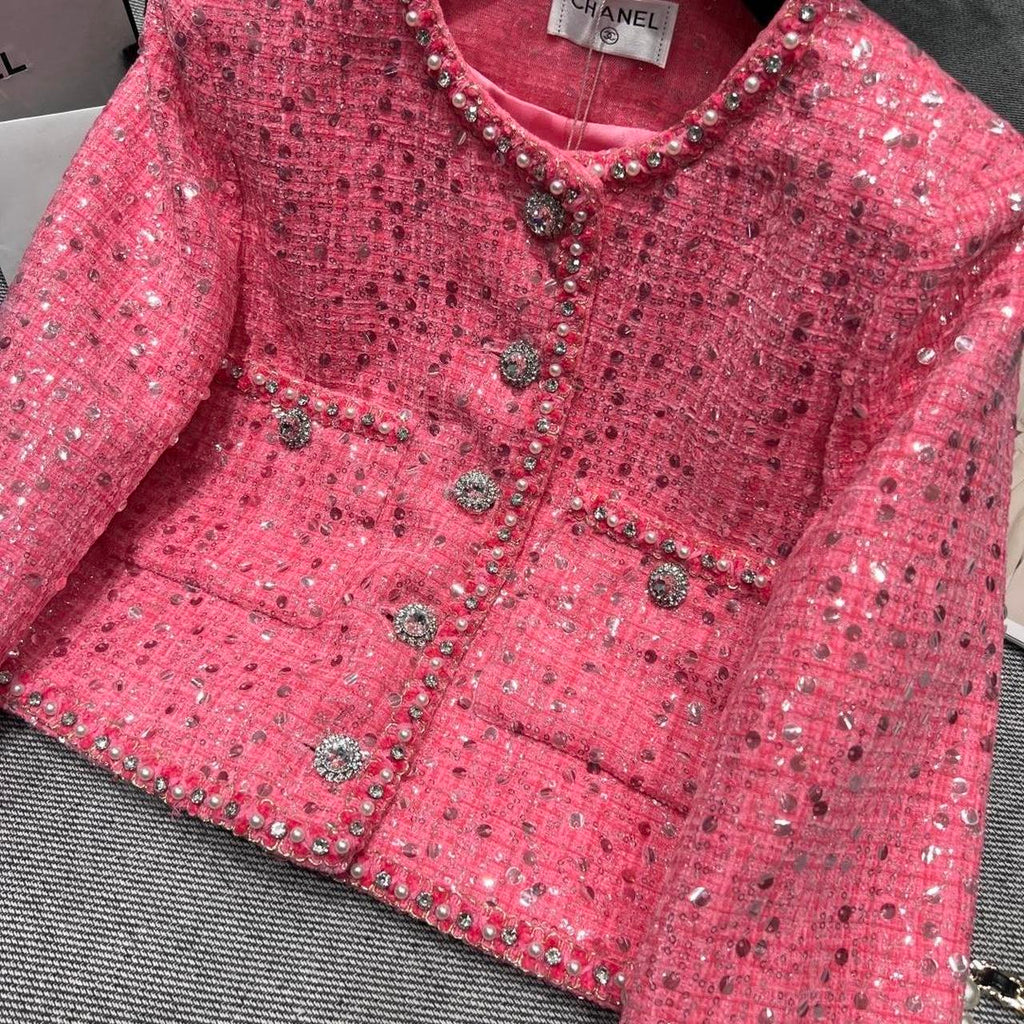Chanel Women's pink Coats