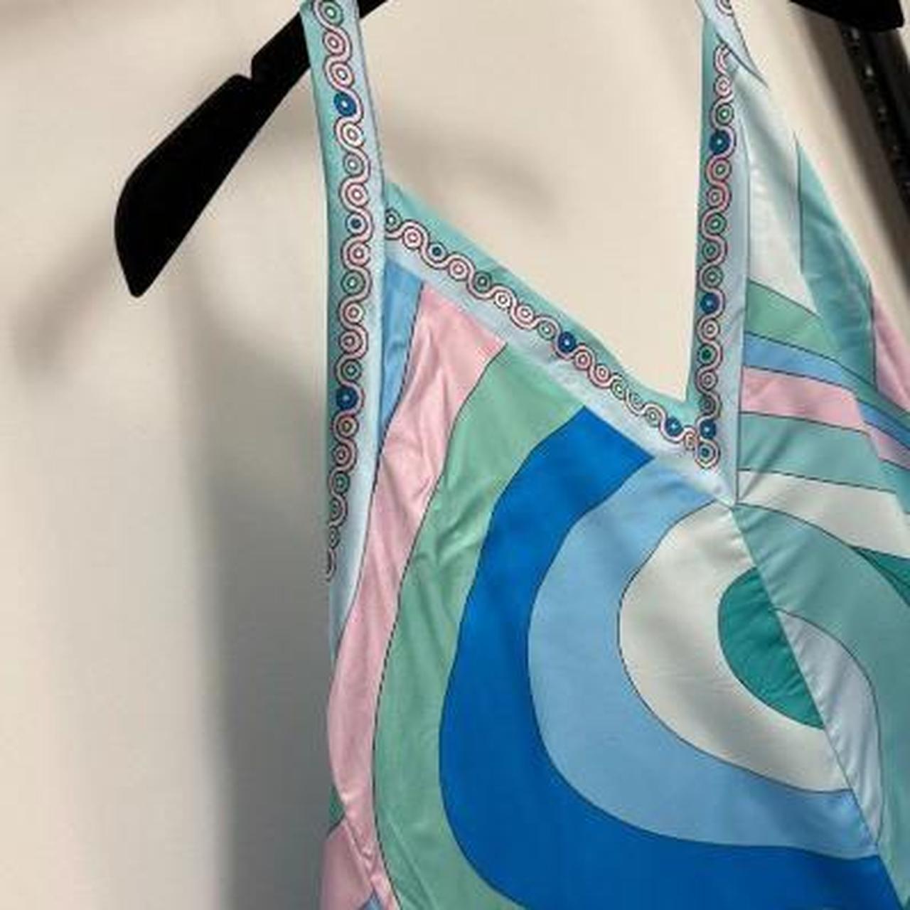 Emilio Pucci Women's blue multi Dresses