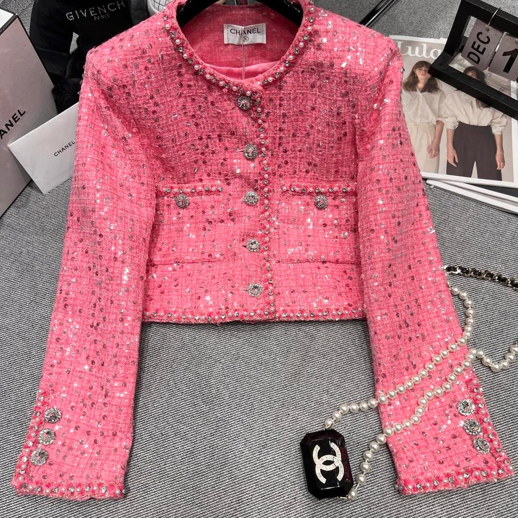 Chanel Women's pink Coats