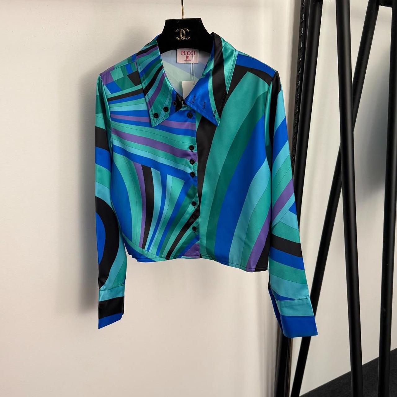 Emilio Pucci Women's blue multi Dresses