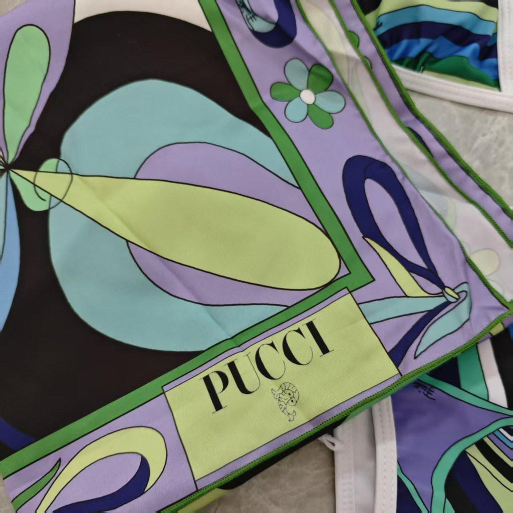 Emilio Pucci Women's multi blue Bikini and tankini sets