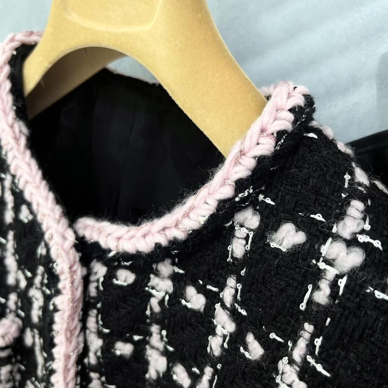 Chanel Women's black multi Coats