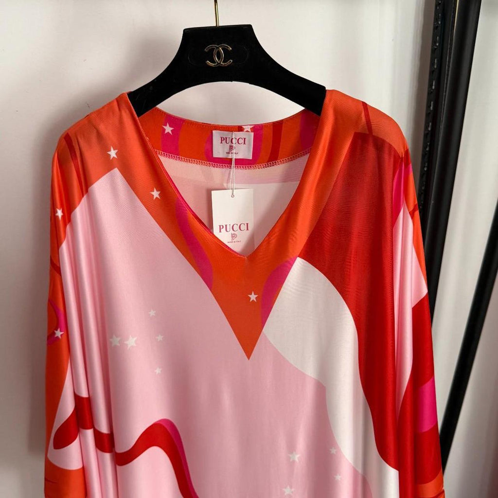 Emilio Pucci Women's pink multi Dresses