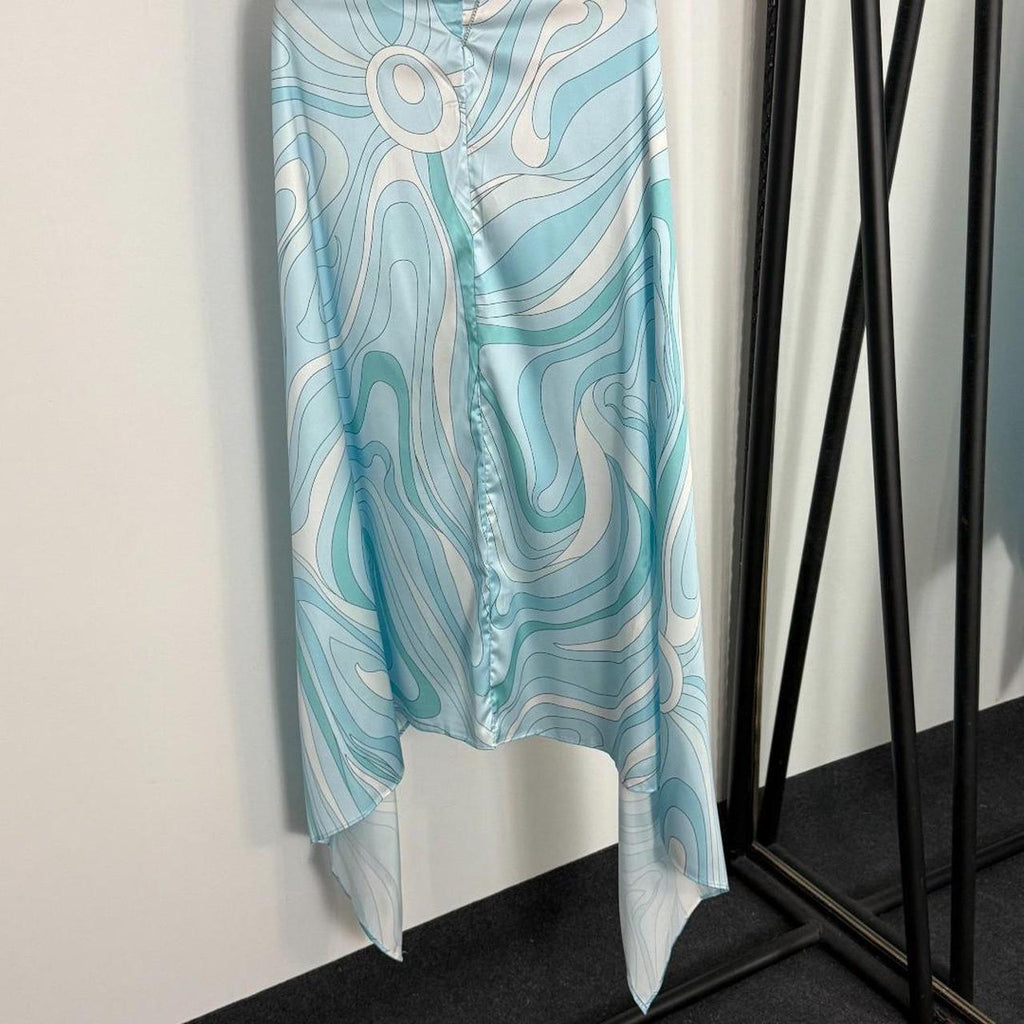 Emilio Pucci Women's blue multi Skirts