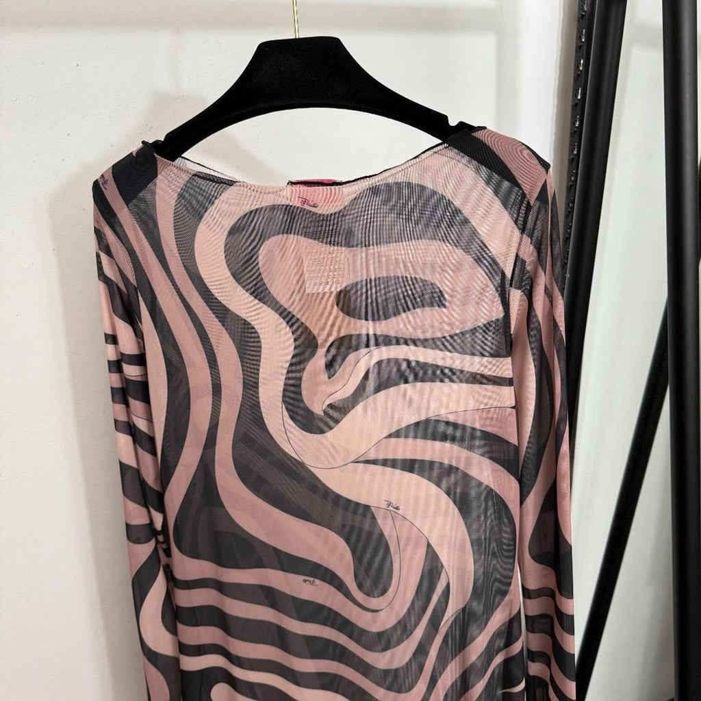 Emilio Pucci Women's pink brown Dresses