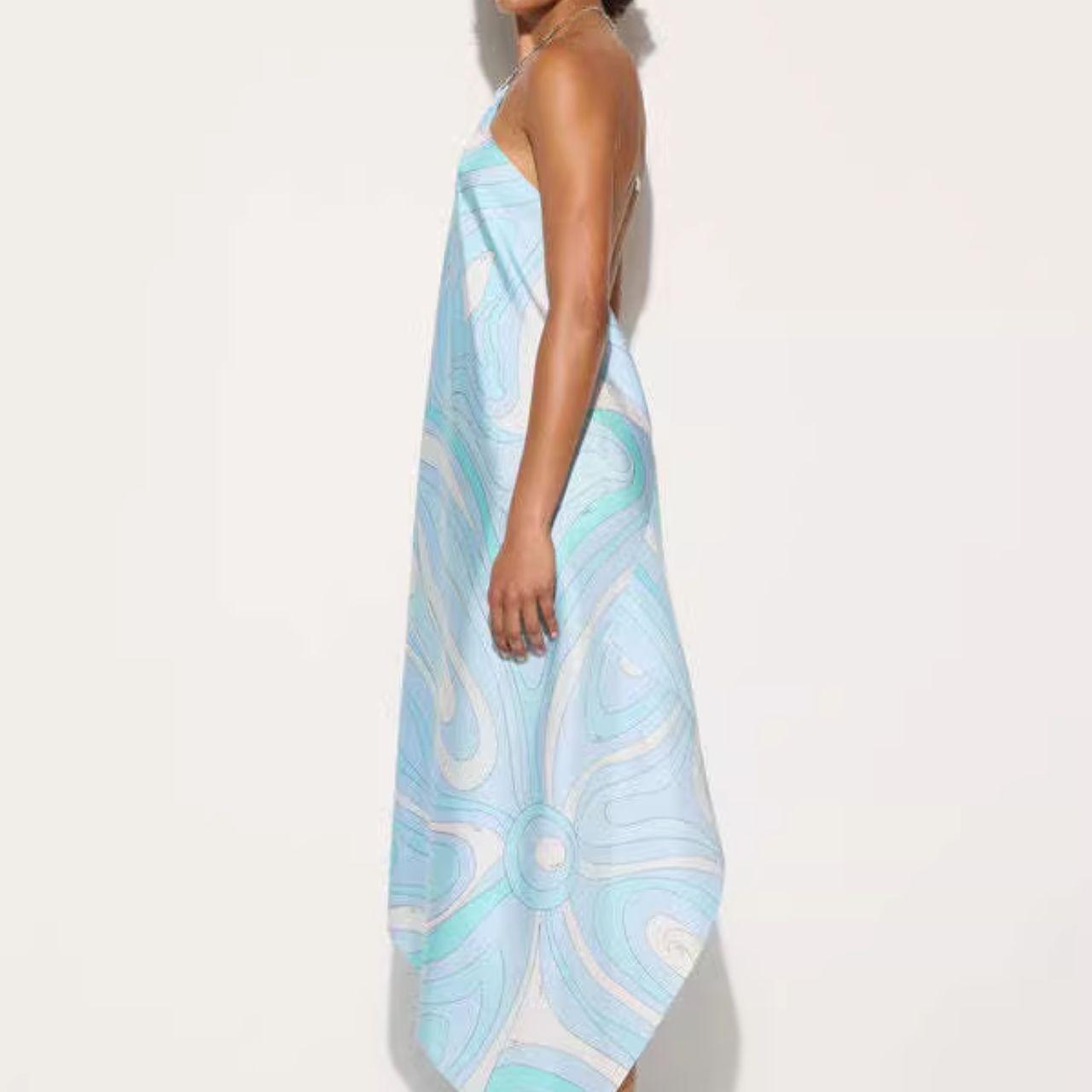 Emilio Pucci Women's white blue Dresses